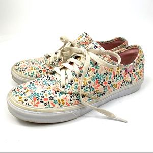 Vans Camden Lace Up Floral Sneakers, Women's 8
